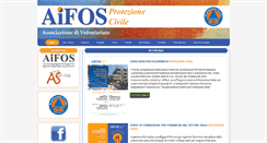 Desktop Screenshot of aifosprotezionecivile.org